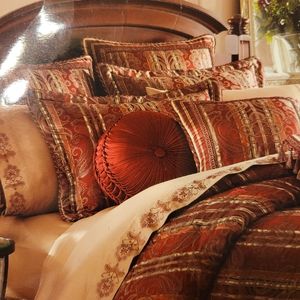 NWT - Euro Sham Set of 2 J. Queen Manor House Ornate Traditional